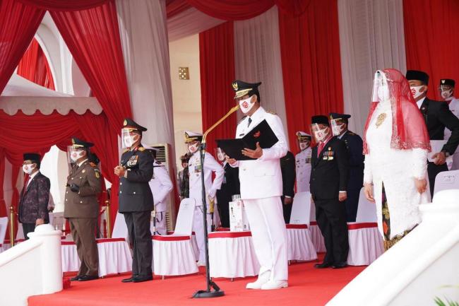Isdianto Kobarkan Semangat Perjuangan Melawan Corona di Hari Kemerdekaan