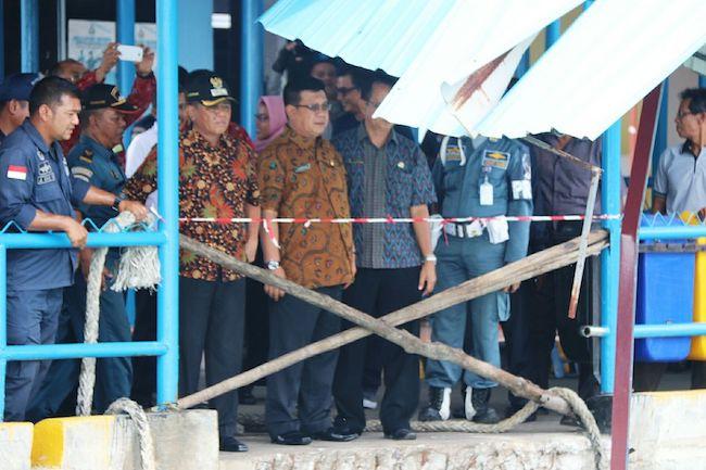 Bintan Minta Gubernur Perbaiki Ponton Tanjunguban
