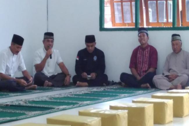 Safari Ramadan: Camat Lingga Ajak Jaga Ketenangan Pasca Pemilu