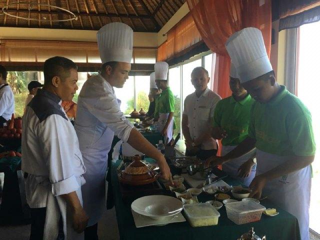 Chef Maroko Ajari Pelajar Bintan Olah Kuliner Timur Tengah