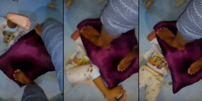  Heboh Video Ibu Injak Anak Pakai Bantal