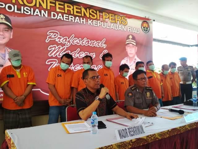 Polisi Tangkap Bandar dan Pembeli Judi Sie Jie di Batam