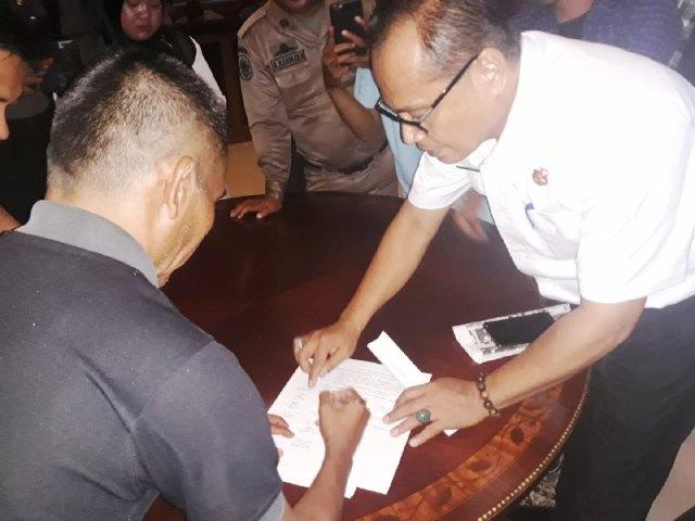 Hampir 10 Jam Berunjuk Rasa, Massa Nelayan Kepri Bubarkan Diri