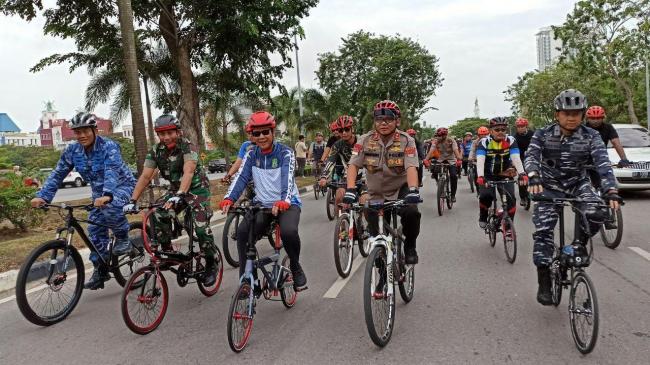 Batam Bersepeda Diapresiasi Plt Gubernur Isdianto