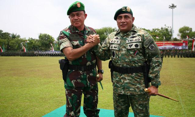 Mayjen Lodewyk Pusung Gantikan Letjen Edy Rahmayadi Jabat Pangdam I/BB