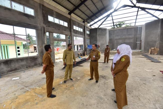 Pembangunan Puskesmas Meral Barat capai 75 Persen