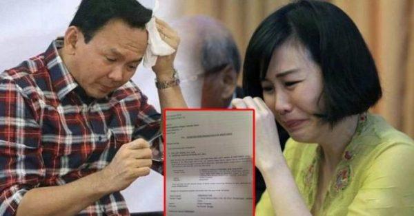 Reaksi Ahok saat Baca Surat Pengakuan Selingkuh dari Vero