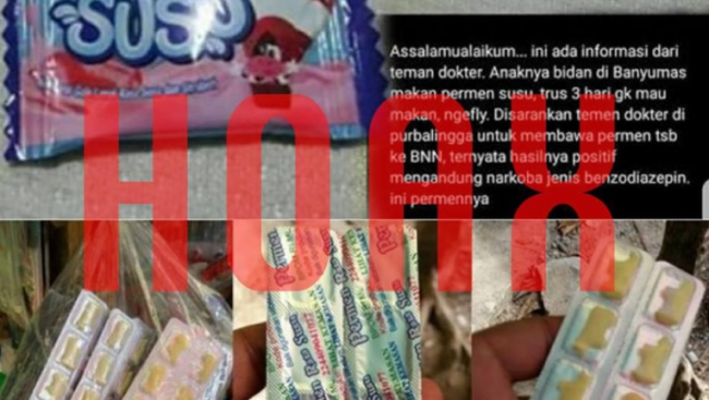 Tips Kenali Hoax Jajanan Mengandung Narkoba
