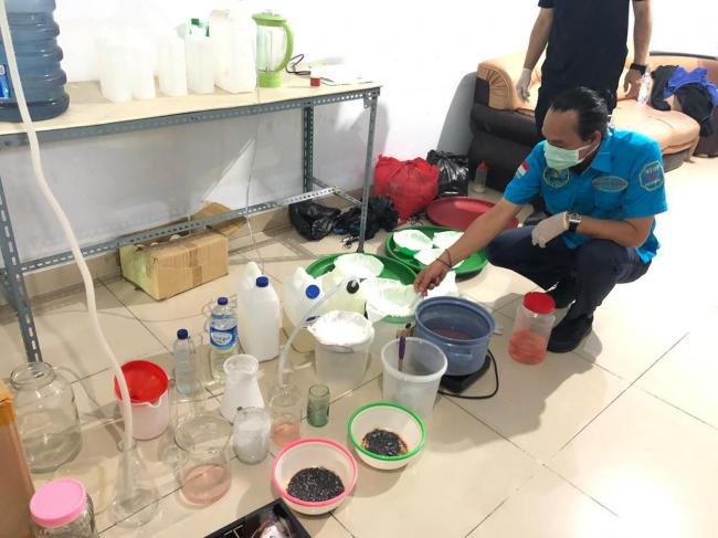 BNN Bongkar Lab Narkoba Rahasia yang Dikendalikan Seorang Napi