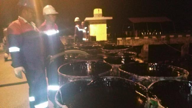 Lantamal IV Tanjungpinang Minta Maaf Soal Limbah Minyak Hitam