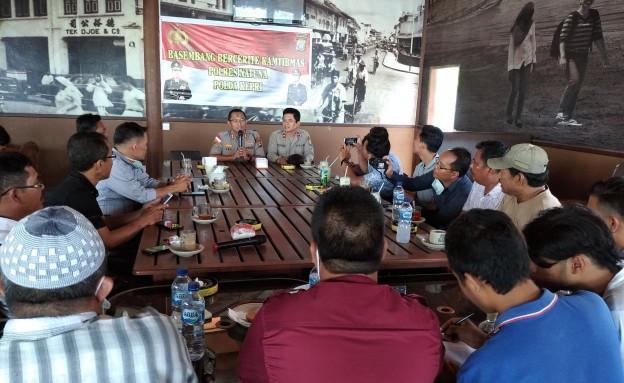 Kapolres Ajak Insan Pers Sinergi Ciptakan Situasi Kamtibmas di Natuna