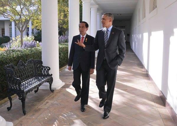 Obama Sampaikan Duka Cita Meninggalnya Nenek Jokowi