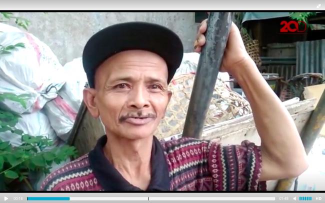 Mulianya Tukang Sampah Jubaidi, Kembalikan Uang Rp 20 Juta di Karung Goni ke Pemilik