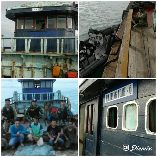Kapal Penyelundup BBM Diringkus WFQR Lantamal di Awal Tahun Baru