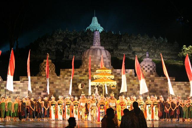Mahakarya Borobudur 2018 Semarak dengan Pameran Batik dan Pagelaran Seni Budaya