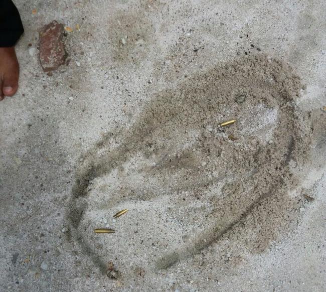 Selongsong Peluru Berserakan di Rumah Ketua LAM Natuna