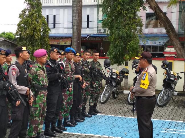Kapolres Karimun Pimpin Apel Pengamanan Natal dan Tahun Baru