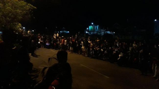 Libur Pemilu, Malamnya Ratusan Remaja Balap Liar di Batam Centre