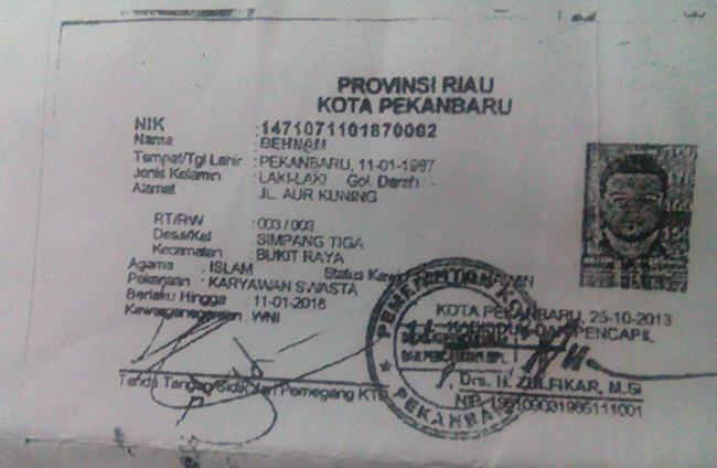 Imigran Iran Punya KTP Pekanbaru dan Punya NIK, Kok Bisa? 