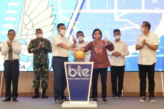 Empat Menteri Resmikan Batam Logistic System, Ini Keunggulannya