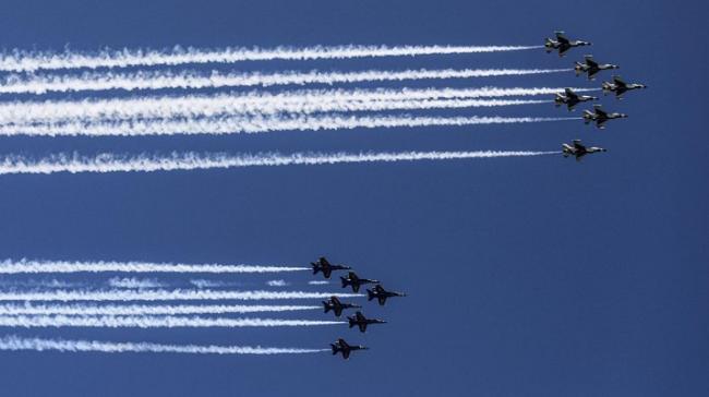 Biden Pamer Otot, Kerahkan 120 Jet Tempur ke Laut China Selatan