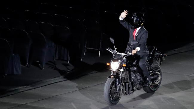 Ini Kata Dealer Yamaha Batam Soal Sepeda Motor "Action" Jokowi 