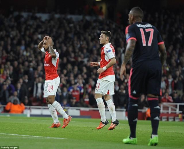 Bayern Munich Lumat Arsenal