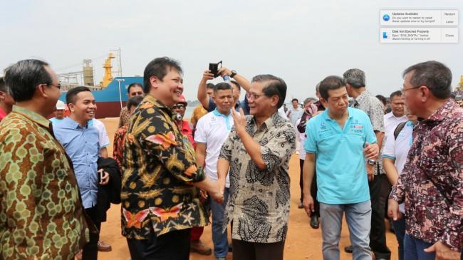 Pertama di Indonesia, Kapal Angkut Semen Curah Berteknologi Electric Propulsion Produksi Batam