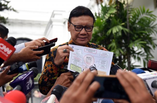 Mendagri: April, 4,5 Juta Blanko e-KTP Didistribusikan Bertahap