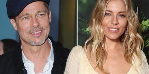 Pisah dari Angelina Jolie, Brad Pitt Merapat ke Sienna Miller?