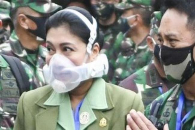 Masker Istri KSAD `Viral`, Ini Spesifikasinya