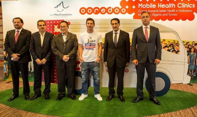 Lionel Messi Sokong Dana Program CSR Indosat