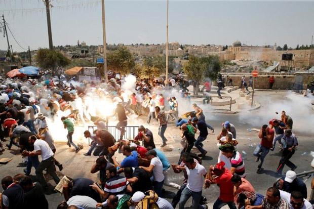 Protes Larangan Masuk Masjid Al Aqsa, 2 Warga Palestina Tewas Ditembak