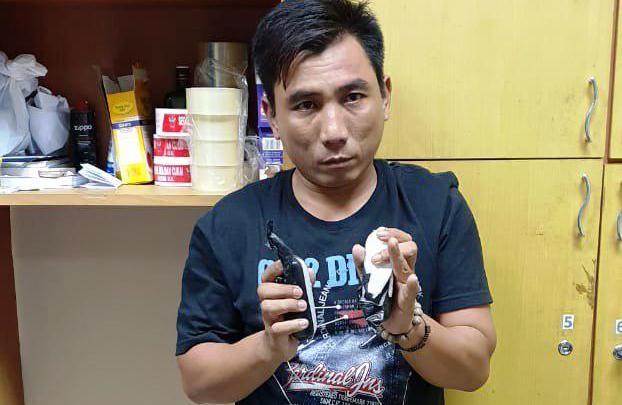 Terciduk, Ardian Dicegat Petugas Hang Nadim Bawa 314 Gram Sabu