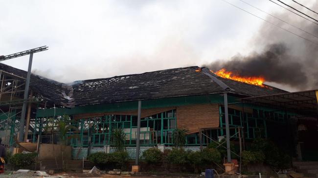 Ternyata Ini Penyebab Kebakaran di Bandar Jaya Resto Batam Center