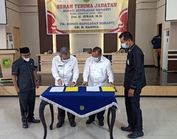 Ditunjuk Plh Bupati, Kamsol Jalankan Transisi Pemerintahan di Meranti