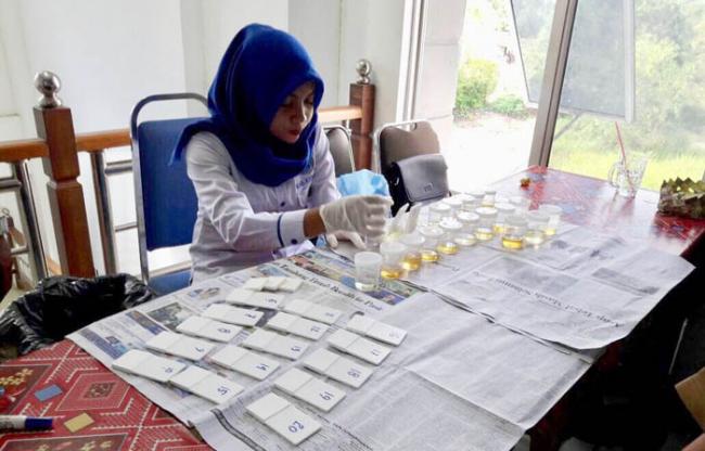  BNN Tes Urine Ratusan Pegawai Pemkab Karimun, Ini Hasilnya