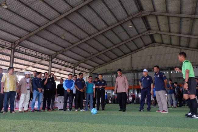  16 Tim Futsal Perwakilan Parpol Berlaga di Turnamen Karang Taruna