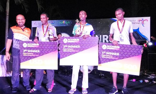 Atlet Kenya Borong Medali Moonrun Bintan 2017, Joshua Jadi Pelari Tercepat
