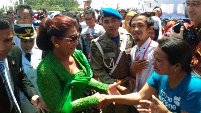 Menteri Susi Pudjiastuti Lulus Ujian Paket C