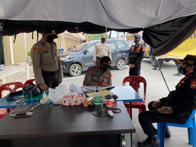 Barelang Police Alerts 7 Personnel to Guard Batam Bawaslu