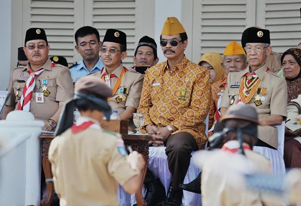 Peringatan Hari Pramuka Disejalankan dengan Hari Veteran di Kepri