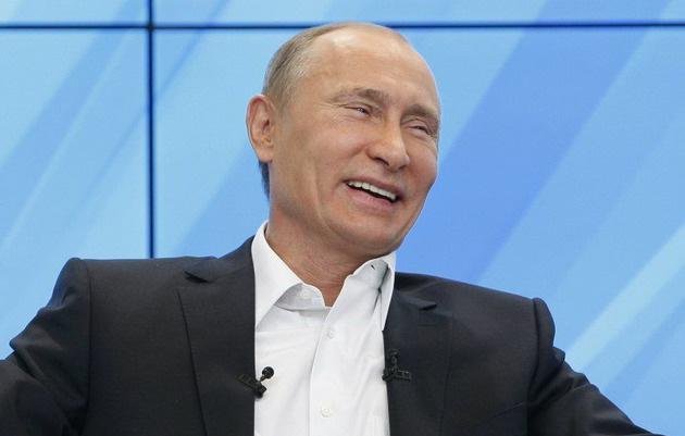 Putin Terbahak-bahak Dengar Menterinya Ingin Ekspor Babi ke Indonesia