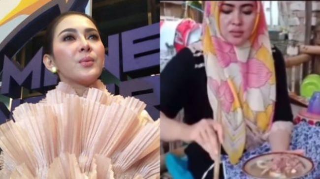 Viral! Penjual Rujak di Madura Berwajah Mirip Syahrini