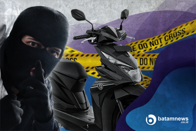Polisi Ringkus Bule Tersangka Curanmor di Lubuk Baja