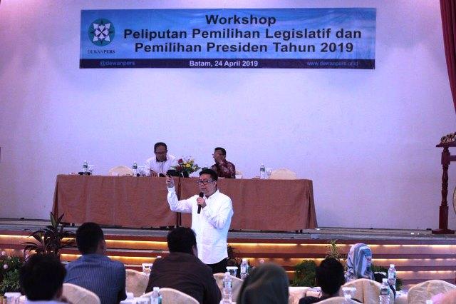 Dewan Pers: Jurnalis Harus Jadi Rekonsiliator Konflik Usai Pemilu