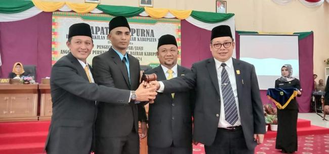 Andes Putra Didapuk Jadi Ketua Sementara DPRD Natuna Periode 2019-2024