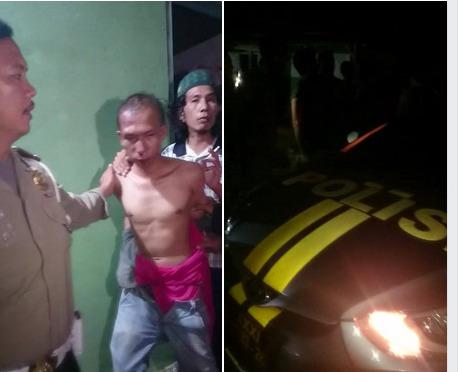 Seorang Pria Babak Belur Ketahuan Maling Kotak Infaq Masjid