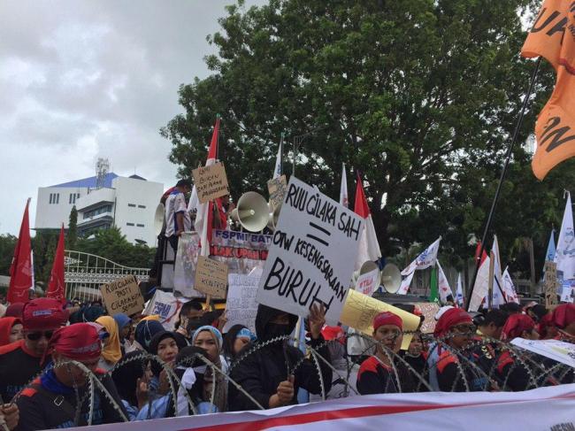 Serikat Pekerja di Batam Usulkan Ranperda Pengupahan 