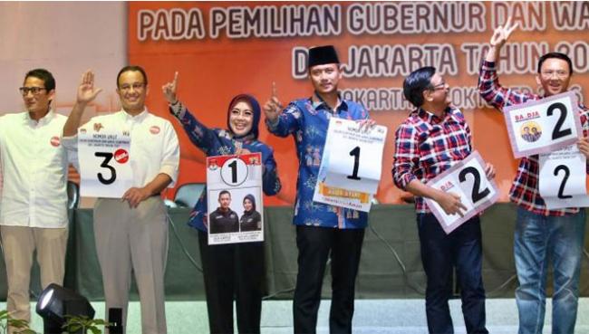 Prediksi Pilkada DKI Jakarta, Ini Paslon Lolos ke Putaran Kedua